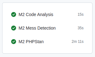 marcinfry's tweet image. I recently worked on improving the code quality of #alekseonwidgetforms, and now the test results are in the green. Thanks, @LBajsarowicz, for the code review and recommendations.
github.com/Alekseon/magen…
#magento #magento2extension