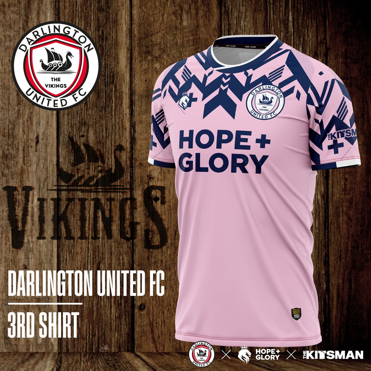 CONTEST: Be the first person to have the complete set of @darlingtonutd kits - simply like & retweet this tweet then follow us for a chance to win. Don'tforget they are available to pre-order now until May 21st if you want to lock yours in! @hgsportswear @The_Kitsman