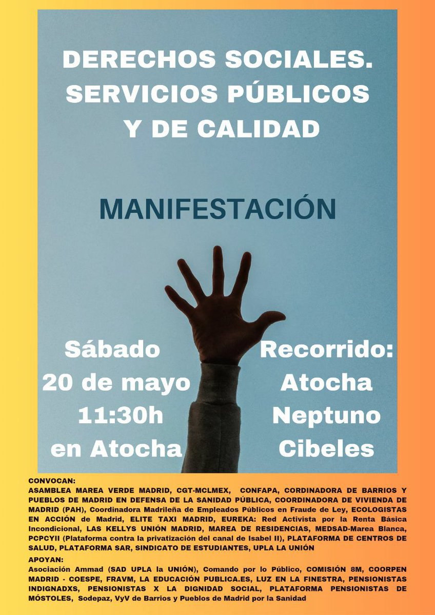 Marea Verde Madrid ¡#MatricúlateEnLaPública! tweet media