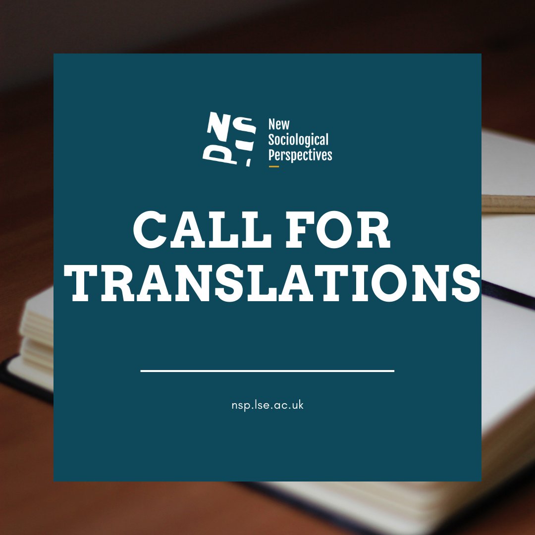 New Sociological Perspectives tweet media