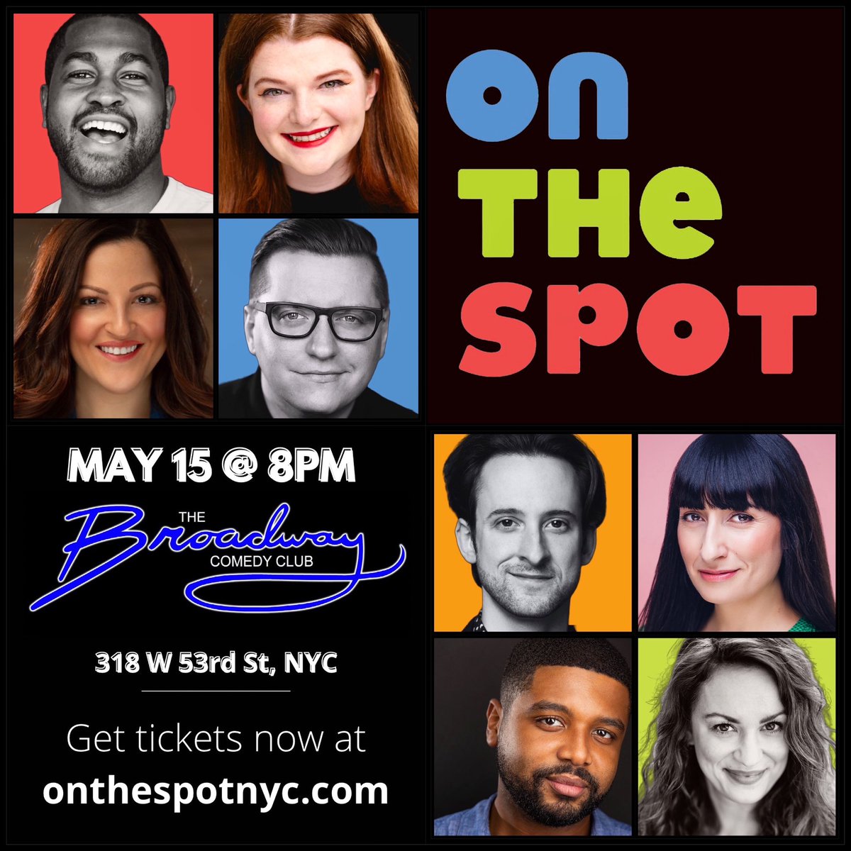 A brand new musical inspired by live cabaret performances? A.I. can’t do that yet! 🤖 

Until they figure it out you can get your weekly fix at #OnTheSpotNYC! 
🤣🎭🎶✨🥂 

Tickets on sale at eventbrite.com/e/on-the-spot-…

#Cabaret #Comedy #Improv #ImprovComedy #MusicalImprov