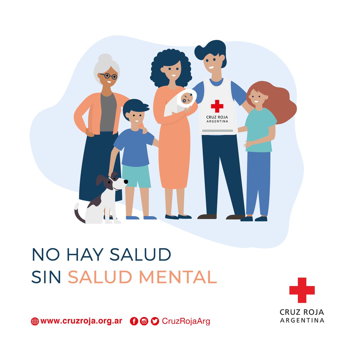 👉 Si sentís que una situación te sobrepasa y no podés controlar tus emociones, es importante buscar ayuda de profesionales de la #SaludMental.

#SaludEsSaludMental 
#CruzRojaSiempreEstá ⛑️❤️  (via Cruz Roja Argentina)