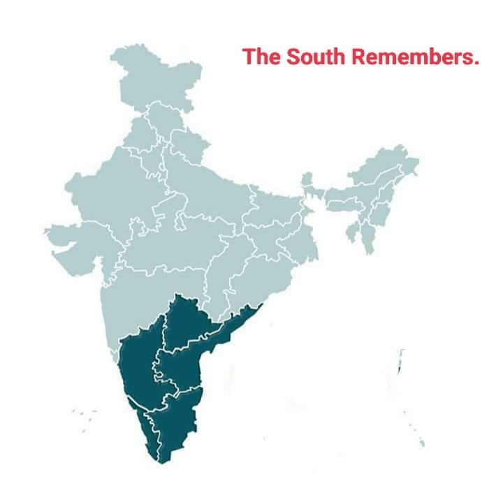Now it's time for these states to get united and be #oneforce before next LS 2024 #southindiarejectsbjp #CongressForKarnataka #2023karnatakaelections @RahulGandhi @srivatsayb @smartthinker2 @GoodNewzIndia