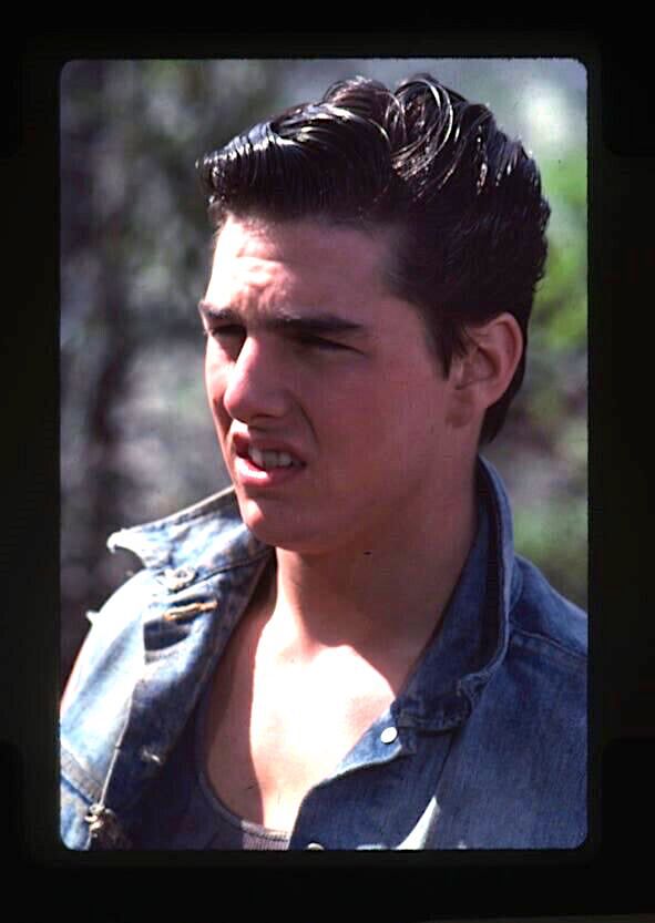 OutsidersHouse's tweet image. An original 35mm promotional slide of Tom Cruise as Steve Randle in The Outsiders (1983) is part of The Outsiders House Museum's permanent collection. #Greasers #TheOutsiders #Tulsa #TomCruise #StayGold