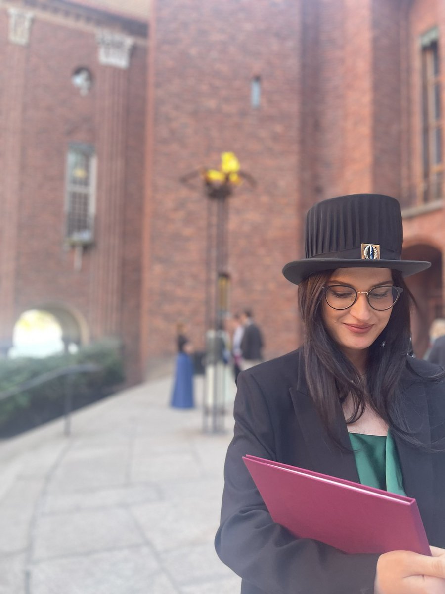 TrpchevskaNatalia (@trpchevska1) on Twitter photo Increadibly humbeled by the outstanding doctoral ceremony by <a href="/karolinskainst/">Karolinska Institutet</a>, for making us feel recognized and appreciated! ✨I am grateful to share these moments with my closest people. Thank you all for one unforgettable night!
#phdlife Increadibly humbeled by the outstanding doctoral ceremony by <a href="/karolinskainst/">Karolinska Institutet</a>, for making us feel recognized and appreciated! ✨I am grateful to share these moments with my closest people. Thank you all for one unforgettable night!
#phdlife