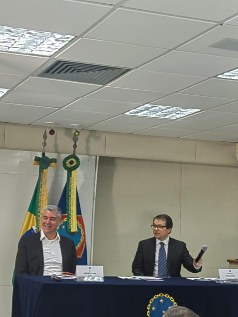 ComdtRCDS's tweet photo. Many thanks to Escola Superior de Guerra #ESG & #CEBRI for generously welcoming the #RCDS23 Americas study tour in #riodenojeira - fascinating strategic discussion of #Brazil & #LatinAmerica & their global significance @DefAcUK @ukinbrazil https://t.co/POdQ3cgkEn