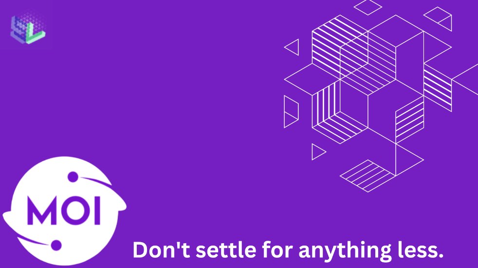 RvCh02568990's tweet image. Hey #Moi Fans 😍

Don&apos;t settle for mediocrity. #MOI is at the forefront of the decentralized identity revolution, offering users a way to take control of their personal data and identity.
Read more here 👇
Moi.Technology
 #TransformingTechnology #ParadigmShift