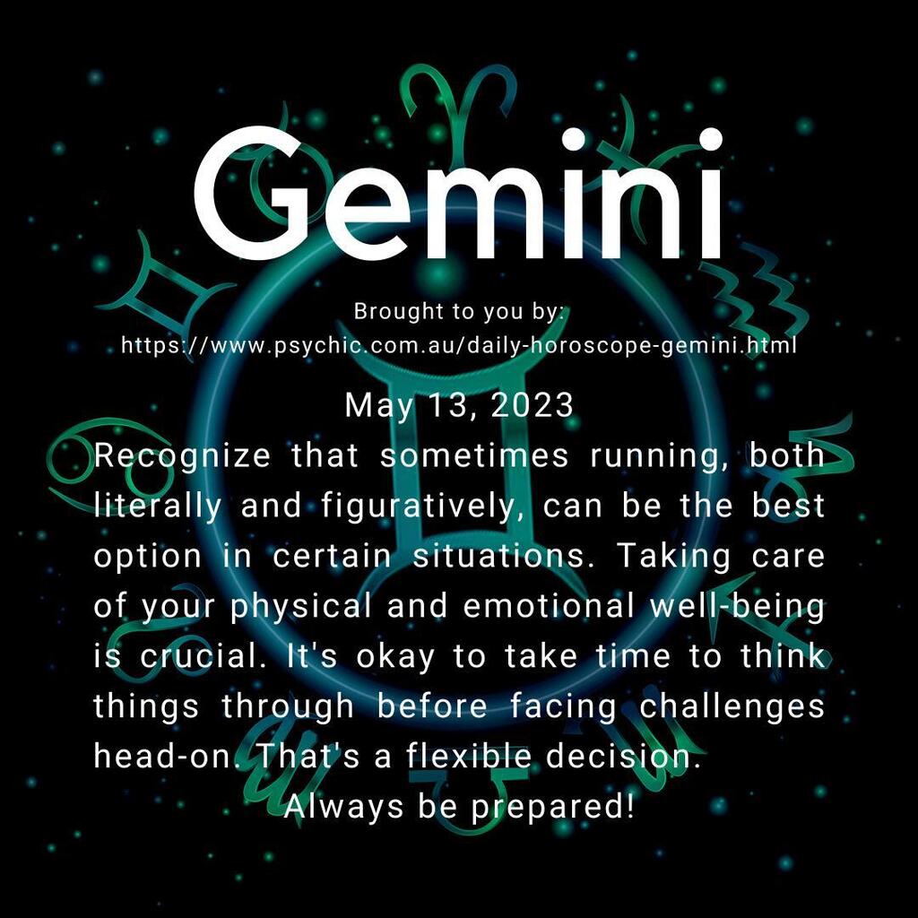 taurus2day's tweet photo. Full Gemini Horoscopes Link In Bio 
---
#horoscope #gemini #geminihoroscope #geminihoroscopes #astrology #mayhoroscope #dailyhoroscope #psychic https://t.co/5gfIchq6tk https://t.co/BYH5xPwxy9