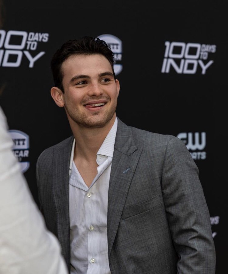 “he’s so insane for this” and it’s pato o’ward at 100 days to indy gala