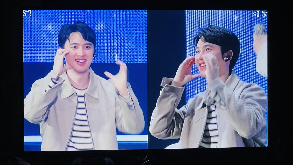 nikkio96's tweet photo. I think dandans won the jackpot w/just how many times #Kyungsoo did the cute (whatever you call it) challenge hehehe 🥰🥰🥰🫶🏻🫶🏻🫶🏻#EXO #11yearswithexo https://t.co/Rwru3ggErd