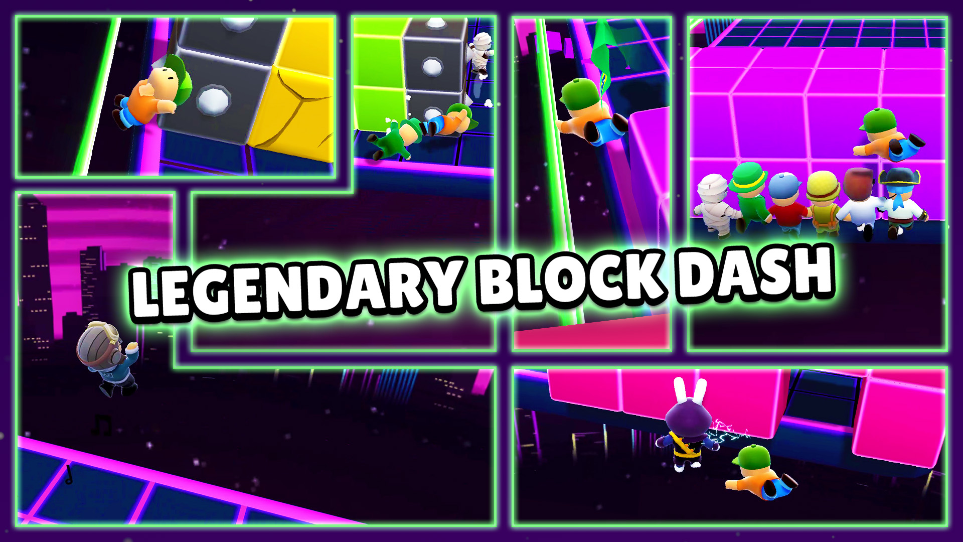 Stumble guys - BLOCK DASH LEGENDARY 