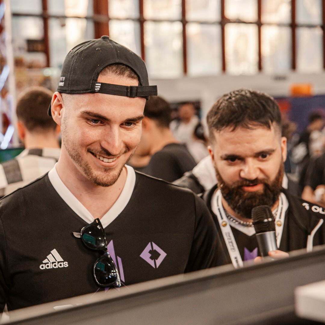 exeed_official's tweet photo. You see those smiles? We definitely have reason to smile! 😁

Yesterday evening we qualified to #FIFAeClubWorldCup 💪

We are proud of you, @obrun2002 &amp; @virgiil7 💜

#fifa #fifa23 @HOLLYWOOD285 @RiberaRibell https://t.co/XWkHnfefLf