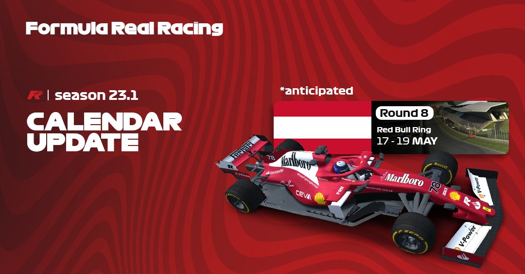 FormulaRR2023's tweet photo. Round 8 anticipated, and now it's the Round at Red Bull Ring.
Formula Real Racing
#rr3 #realracing3 #realracingea #racing #cars #esports #motorsport #f1 #formula1 https://t.co/FHke6n8uwc
