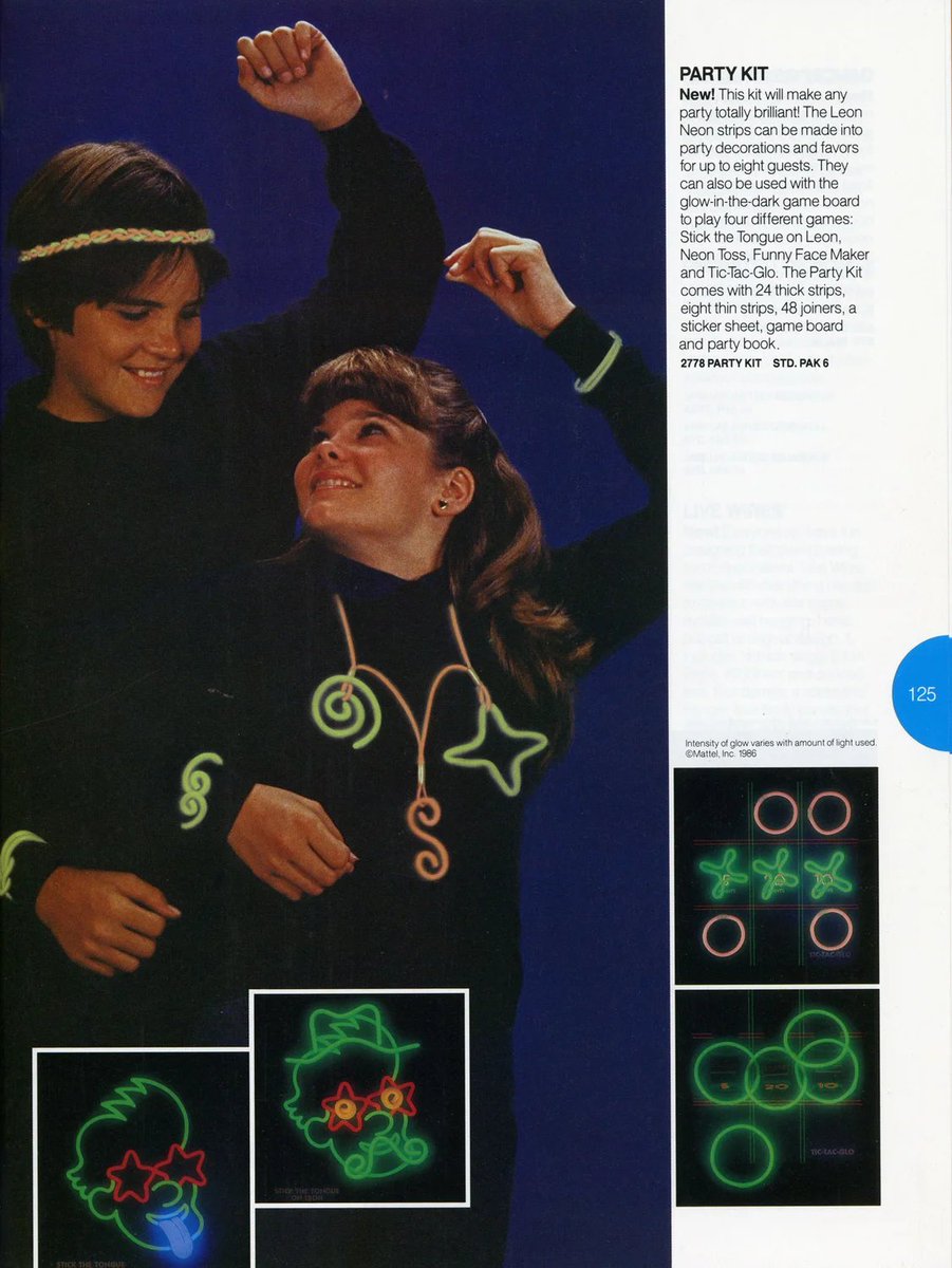 silverbox's tweet image. Leon Neon

It's outrageous, contagious glow-in the-dark fun! Leon Neon strips can be shaped into glowing designs, room decorations, even jewelry! For ages 5 to adult.