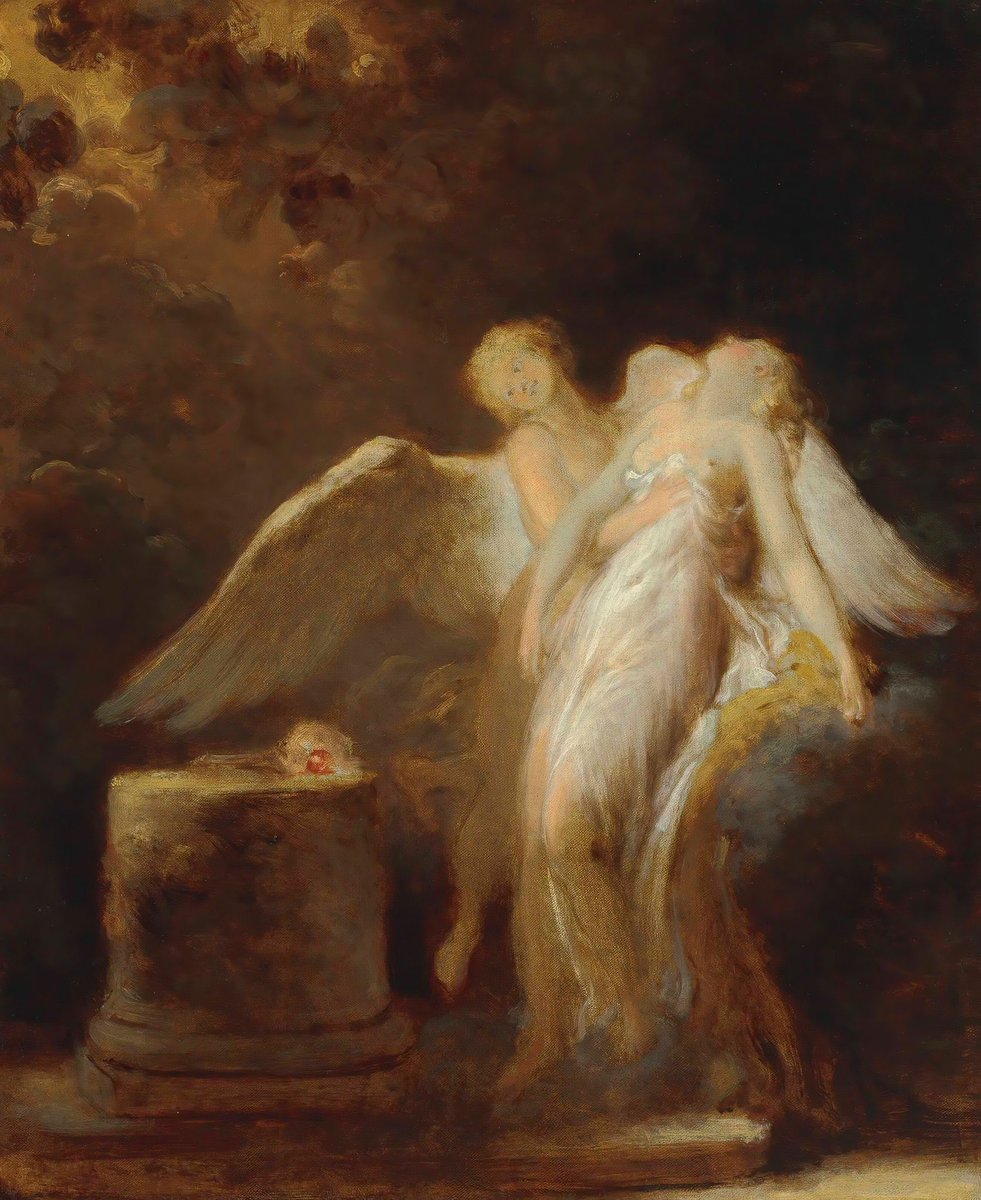 lastbreakofdawn's tweet photo. The Sacrifice of the Rose. Jean-Honoré Fragonard, 18th c. https://t.co/3IjTGYaU0A
