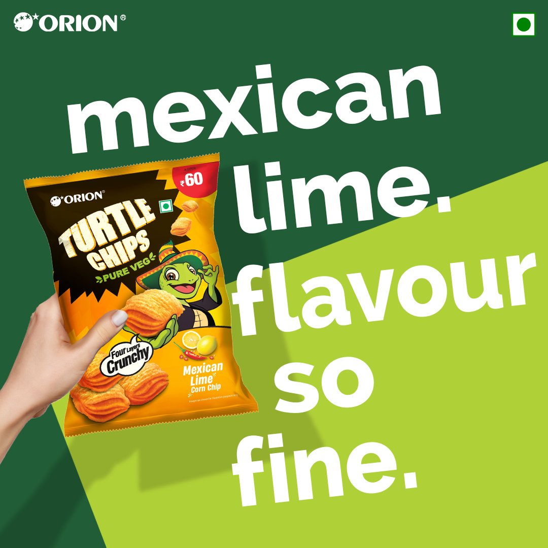 Binging just got crunchier with the new Orion Mexican Lime Turtle Chips!

Get your hands on the four layered crunchy corn chips today! LINK IN BIO. 

#Orion #Snacks #Snacking #Munching #Crunchy #NewSnacks