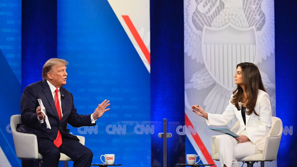 SteveSchmidtSES's tweet image. "CNN's Trump Town Hall was an exposition of depravity and cultural decay that demonstrated nothing other than raising the mildly interesting question around what is rotting faster, the culture at large, or our political and media institutions?"

bit.ly/3BkWsk0