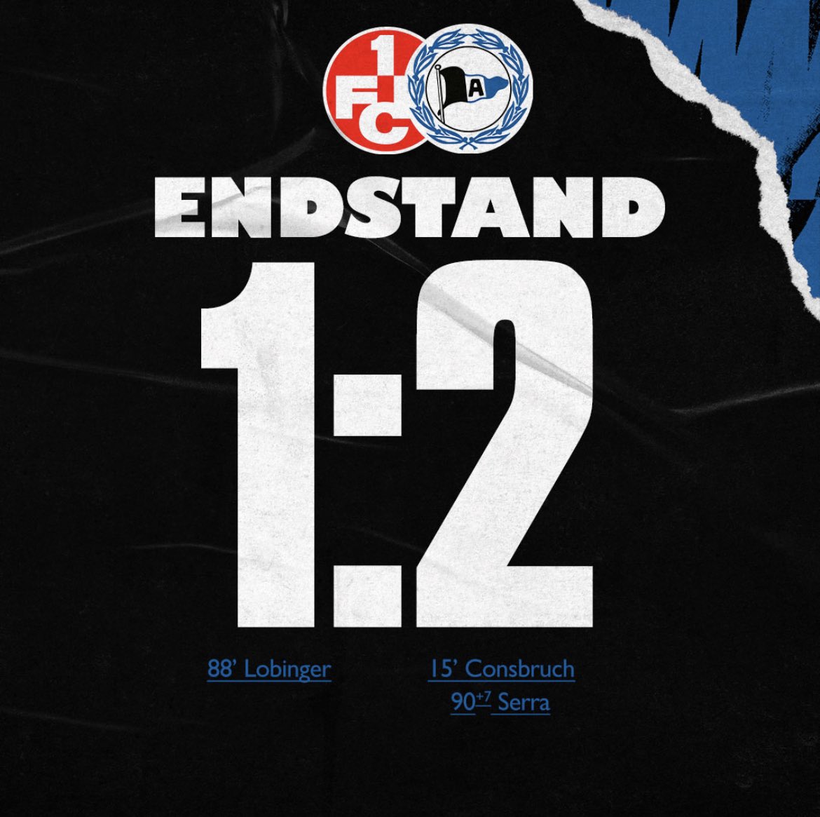 arminia's tweet image. Wir leben noch! Und wie!
#FCKDSC