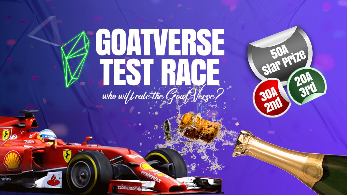 AgmyAlgo's tweet photo. We are test running our weekly event tagged AWE! which translates to AGMY Weekend Event. There are games non-holders can play but the F1 race is for holders. You have about 10hrs to join the Championship before it begins. #LFGaot...
join here https://t.co/9EGsRMbwTi https://t.co/aKSVGqG0xk