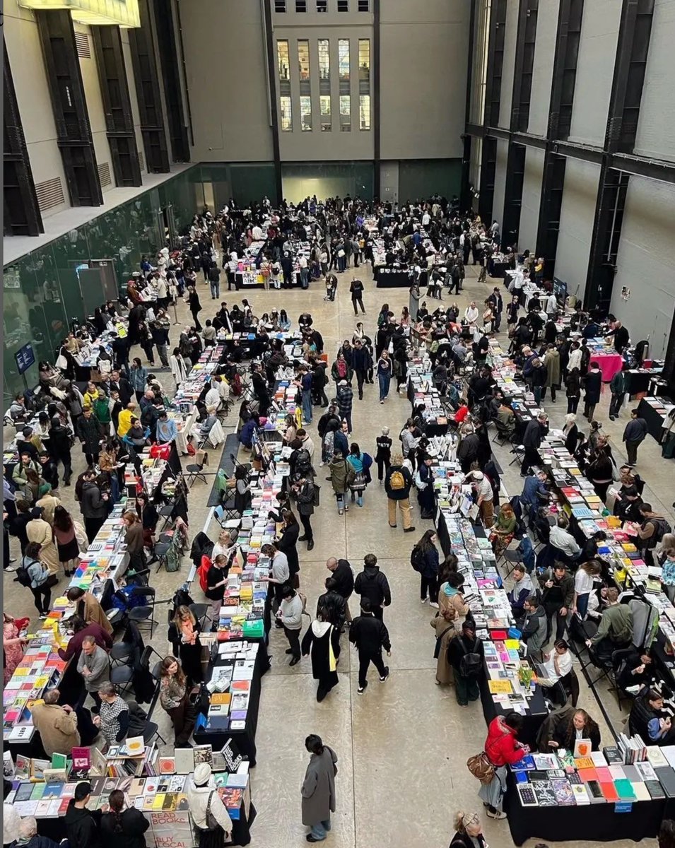 ArtdataLondon's tweet photo. Offprint London Bookfair Day 2 is On! 📚❤
Come see us & all the amazing book people & their treasures
Offprint London Bookfair @offprint_projects
Tate Modern Turbine Hall
13 May - until 18:00
14 May - 10:00 - 18:00
Free entrance 📚❤
#offprint #offprintlondon #offprint2023 https://t.co/QlVejwdCr8