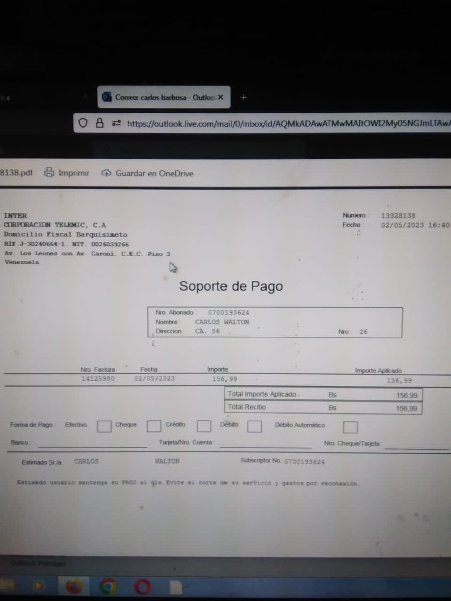 cristinaScaring's tweet photo. @InterCliente buenos dias ya hoy 4 días y sin solucion a la falta de señal intercable no tengo deuda ni nada por el estilo pero lo que si tengo es que no disfruto de la señal si tubiera deuda automaticamente ya me caen como enjambre los tecnicos a cortarla https://t.co/FjJ0F3GGIl