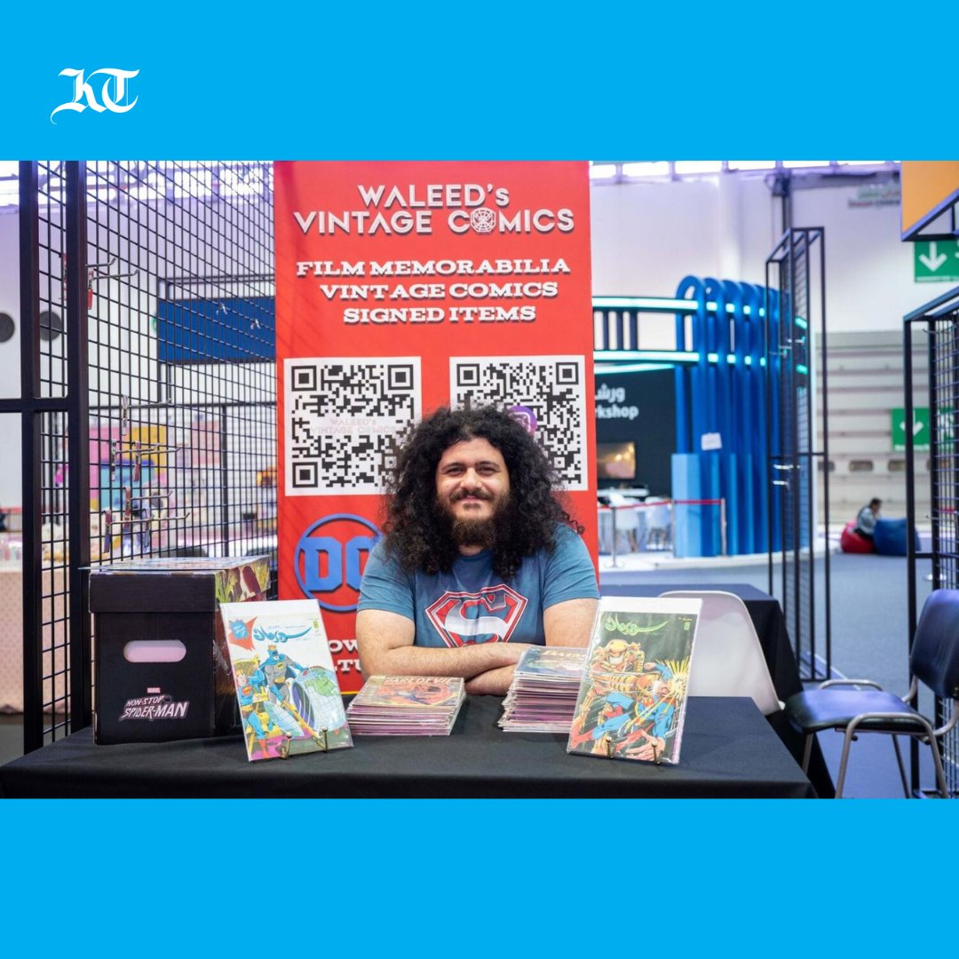 khaleejtimes's tweet photo. Superman, Batman from the 60's: Comic book dealer sells rare editions for affordable prices at Sharjah festival
https://t.co/G0ezJmNjdw
@SharjahBookAuth #superman #batman #comics #SCRF https://t.co/YzhbjLexJl