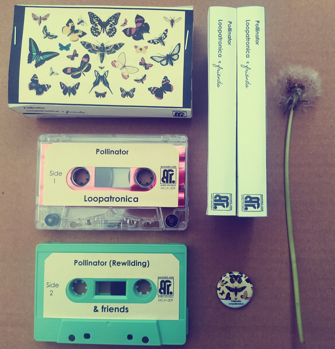 moolakiiclubAI's tweet photo. Its coming together nicely

Pollinator Project - Loopatronica &amp; friends
07/07/2023

Ltd edition double CD double Cassette
Home squeezed DIY loveliness
plus badge

Proceeds to local re-wilding projects

Inspired  by the pollinators
7 track LP + 12 remixes by some ace artists https://t.co/wyfkZzC3Is
