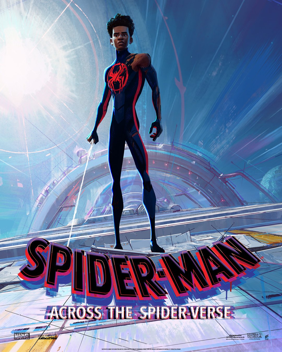 Poster De Spiderman Across The Spider-verse En Español