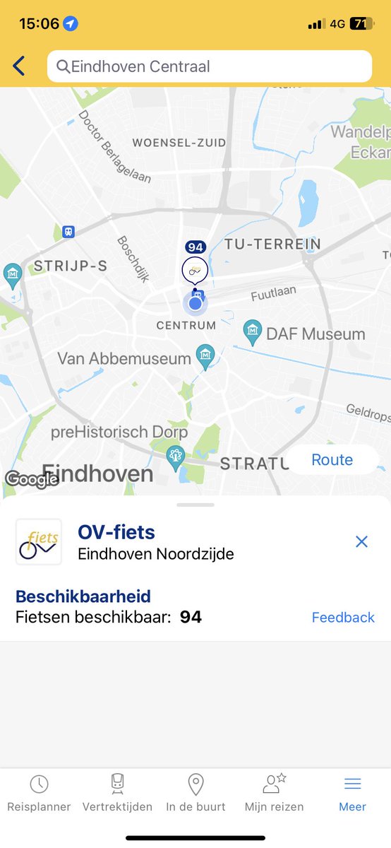 LintermansM's tweet image. Heb je OVfiets nodig @eindhoven, er zijn er nog 94, maar die staan achter 🔐 en grendel. Erg slecht @NS_Stations @ProRail