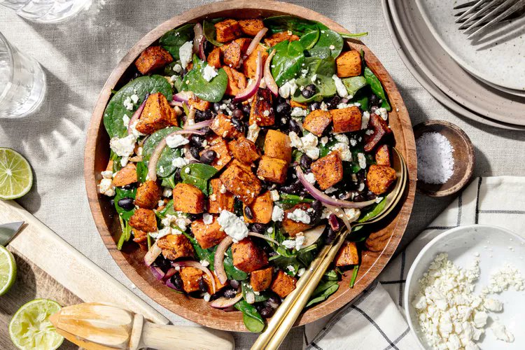 kellyasadowski's tweet image. Step up your salad game with this roasted sweet potato salad. #recipes #learningtocook  cpix.me/a/169473934