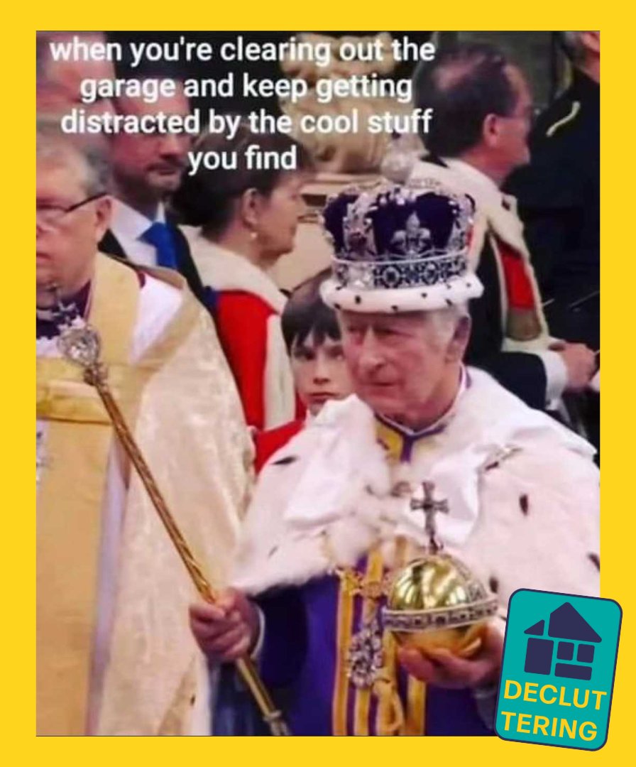Give it up for King Charles III for earning his Minderful Decluttering badge last week! 😂

If you're ever in need of discovering uplifting ideas to add to your mental wellness routine, head over to our award-winning app, Minderful, to tune into activities like Decluttering 😊