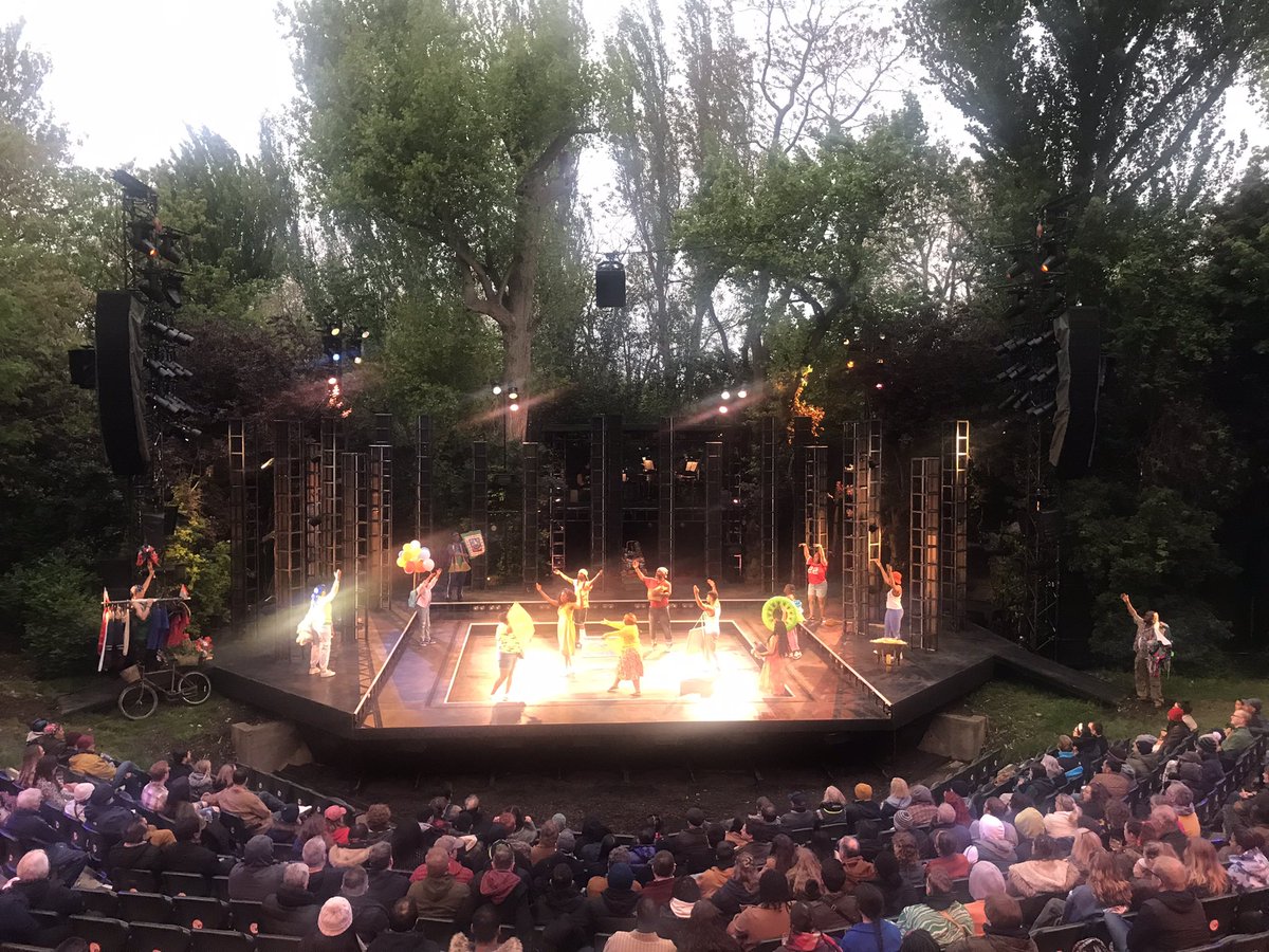 What an amazing performance ! #OnceOnThisIsland is the show to watch at <a href="/OpenAirTheatre/">Open Air Theatre</a> this summer. #London #Musical