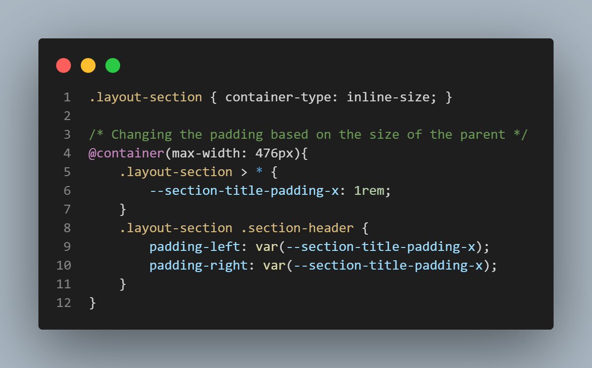 julius_maskow's tweet image. Do you already use the new CSS container querys?

And if not, then why?

#css #containerquery #query