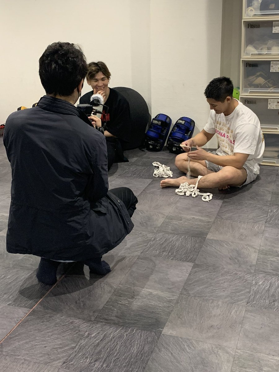 楽待YouTubeチャンネル、密着動画の撮影終了📸🎥どんな風に仕上がるか楽しみ😆