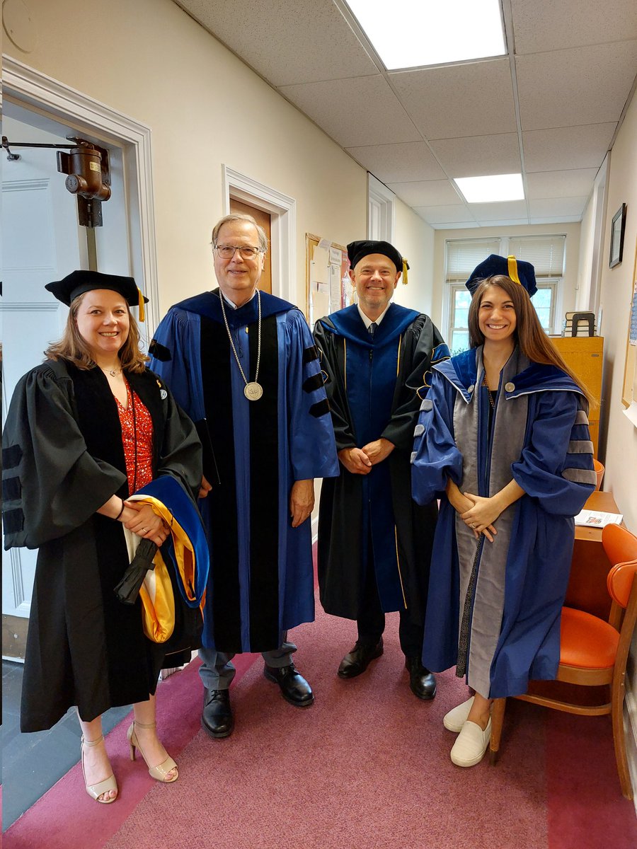 CUAPsychology's tweet photo. Your Psychology faculty are getting ready for the Commencement ceremonies.

Congratulations Graduates!

#cuapsychology 
#cuapsych 
#cua https://t.co/ClqvjpJIPR
