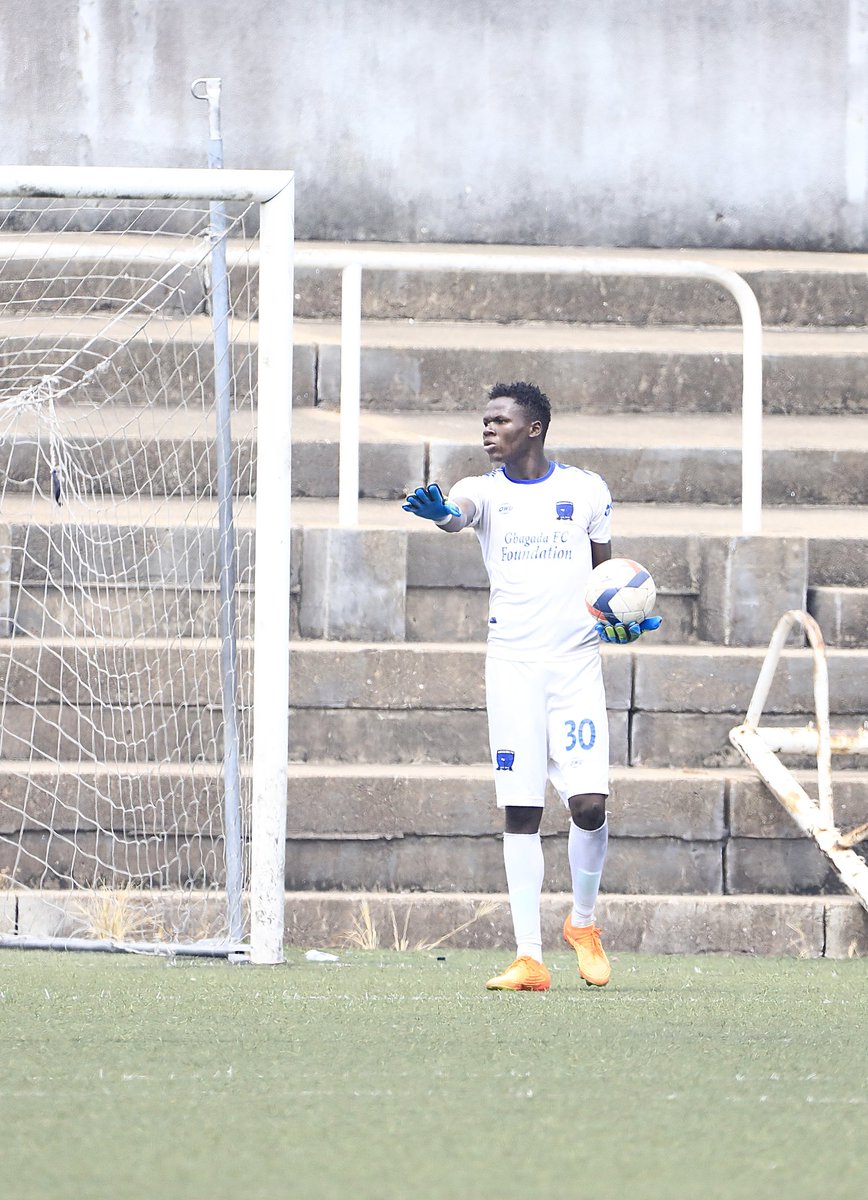gbagadafc's tweet image. David Gwadabe with a clean sheet in goal and making some decisive saves in today's game. 🧤 

#AllGba | #Nlo23