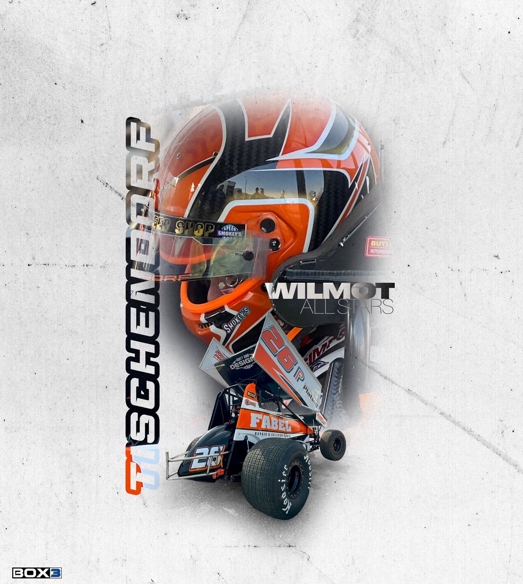 box3_racing's tweet photo. ROUND 1: 🥊 The 3 race duel between the @IRA_sprints and @ASCoC begins tonight at Wilmot and @tylertisch26 is ready for the challenge! 

🎟️: At the Track/MRP
⏰: 6PM
📺: https://t.co/jFFHVg2Wb0
⏱️: @MyRacePass

@BRStuned @K1RaceGear @XXXRaceCo @RodEndSupply https://t.co/uMoiO7b32J
