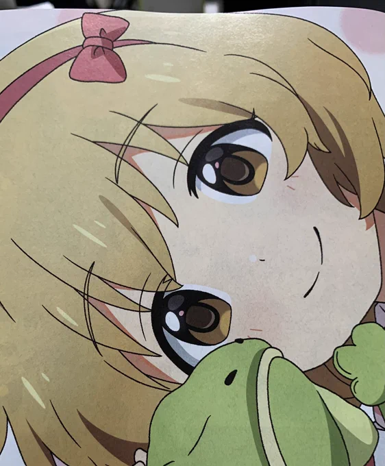 あ、そうそう何十年かぶりにアニメ雑誌買いました。  小春ちゃんが見開きで載ってる。。。 うん、かわいい(語彙力0