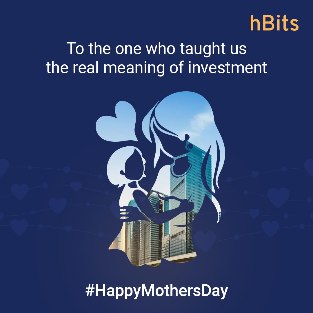 hBits_official's tweet photo. Happy Mother's Day to the one who not only invested in our education and well-being but also taught us the importance of investing in our assets and future. Thank you for being our first and most valuable financial advisor.

#hBits #OwnYourBit #MothersDay #MothersDay2023 https://t.co/4dZkW3q9Il