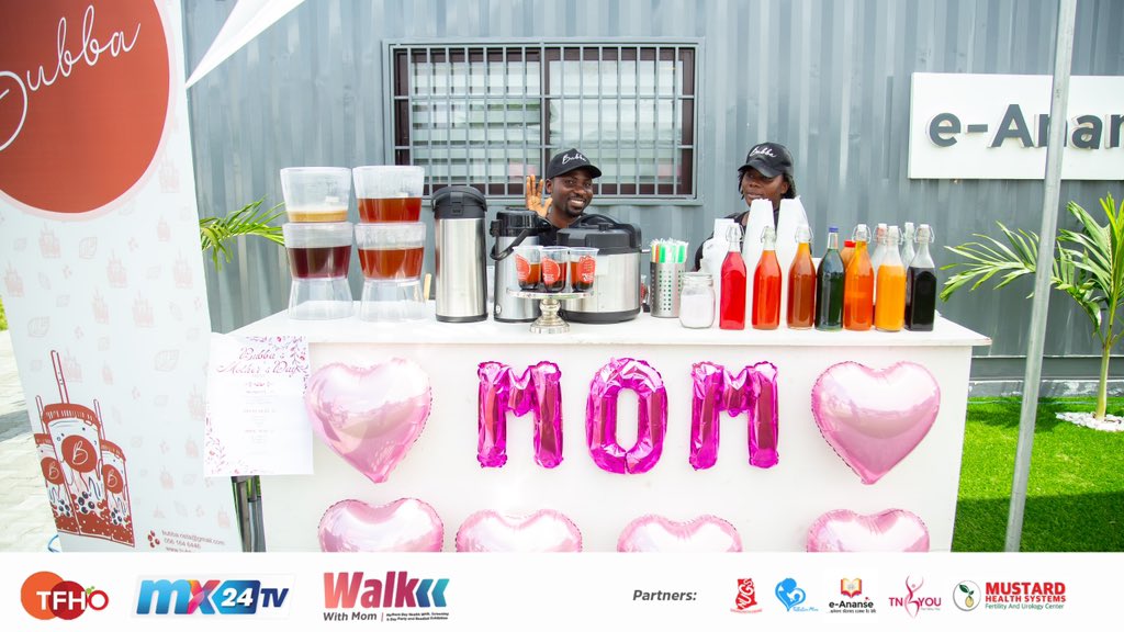 mx24gh's tweet photo. Check out some of our vendors here at #WalkwithMom Day Party.
#WalkwithMom
#mx24gh #TFHO #funfearlessfactual #MothersDaywithMX24 #WalkwithMom | @tfhoghana https://t.co/YDuf4gIzEk