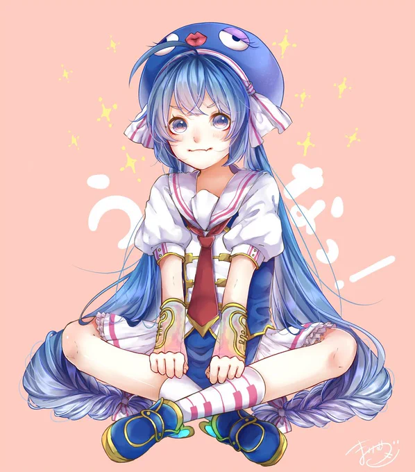 過去絵だけど割とお気に入りのウナちゃんイラスト #音街ウナ