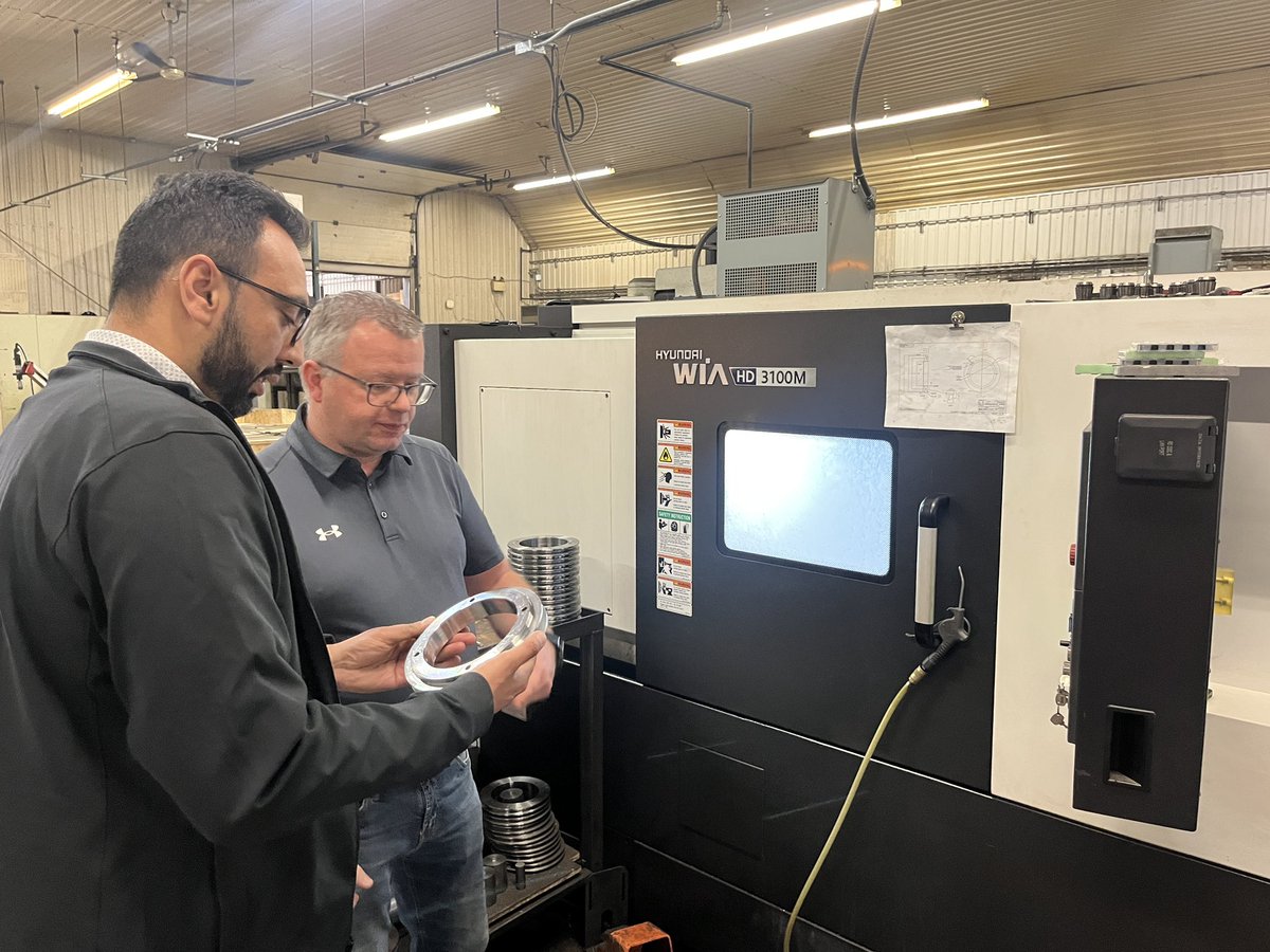 Our skilled trades labourers are building the country every day! 

Thanks to Kevin Stubbe, owner of Delta Machine &amp; Design in Ingersoll, for hosting me and giving me a chance to meet the team.