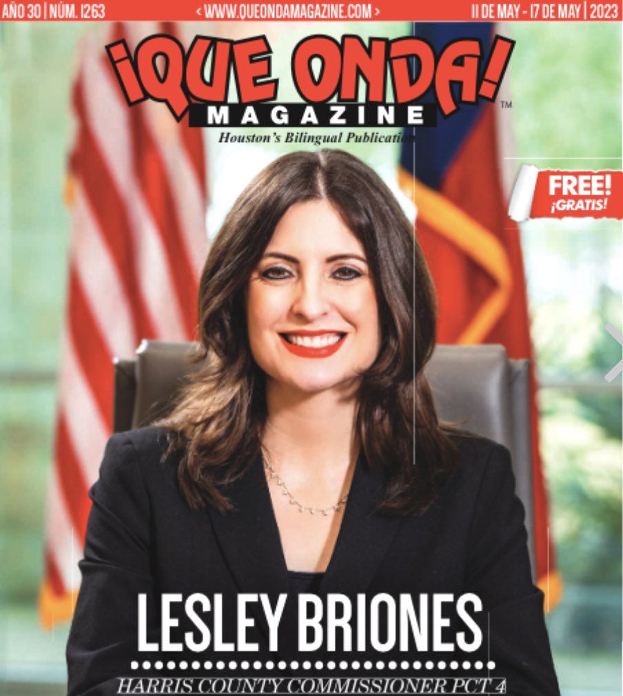 I am deeply honored to be featured in Que Onda Magazine, Texas’s top Latino publication. It has been a critical voice of the Latino community for decades—highlighting our experiences, challenges, and achievements. Siempre adelante. 

queondamagazine.com

#QueOndaMagazine