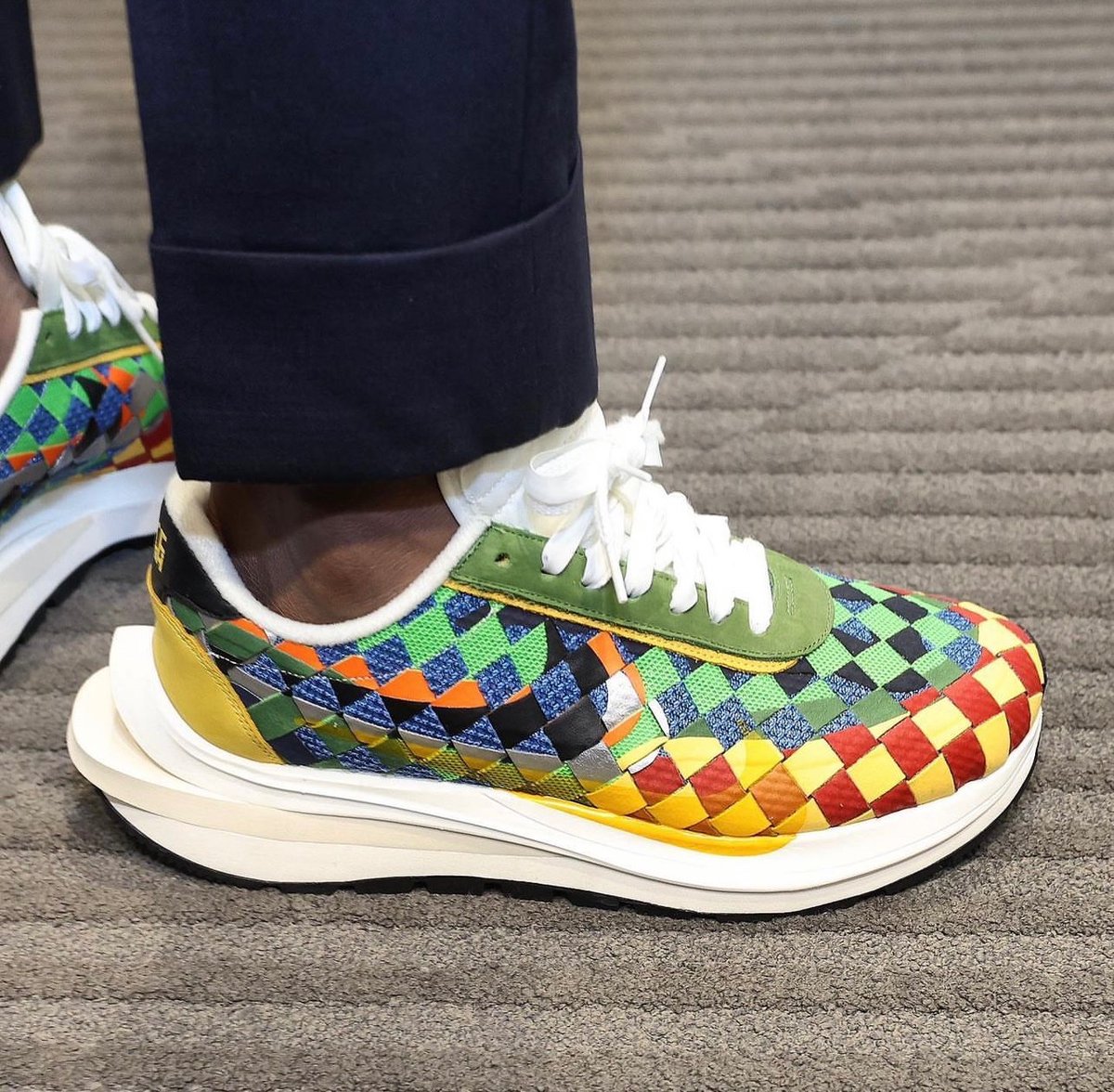 lebron wearing sacai