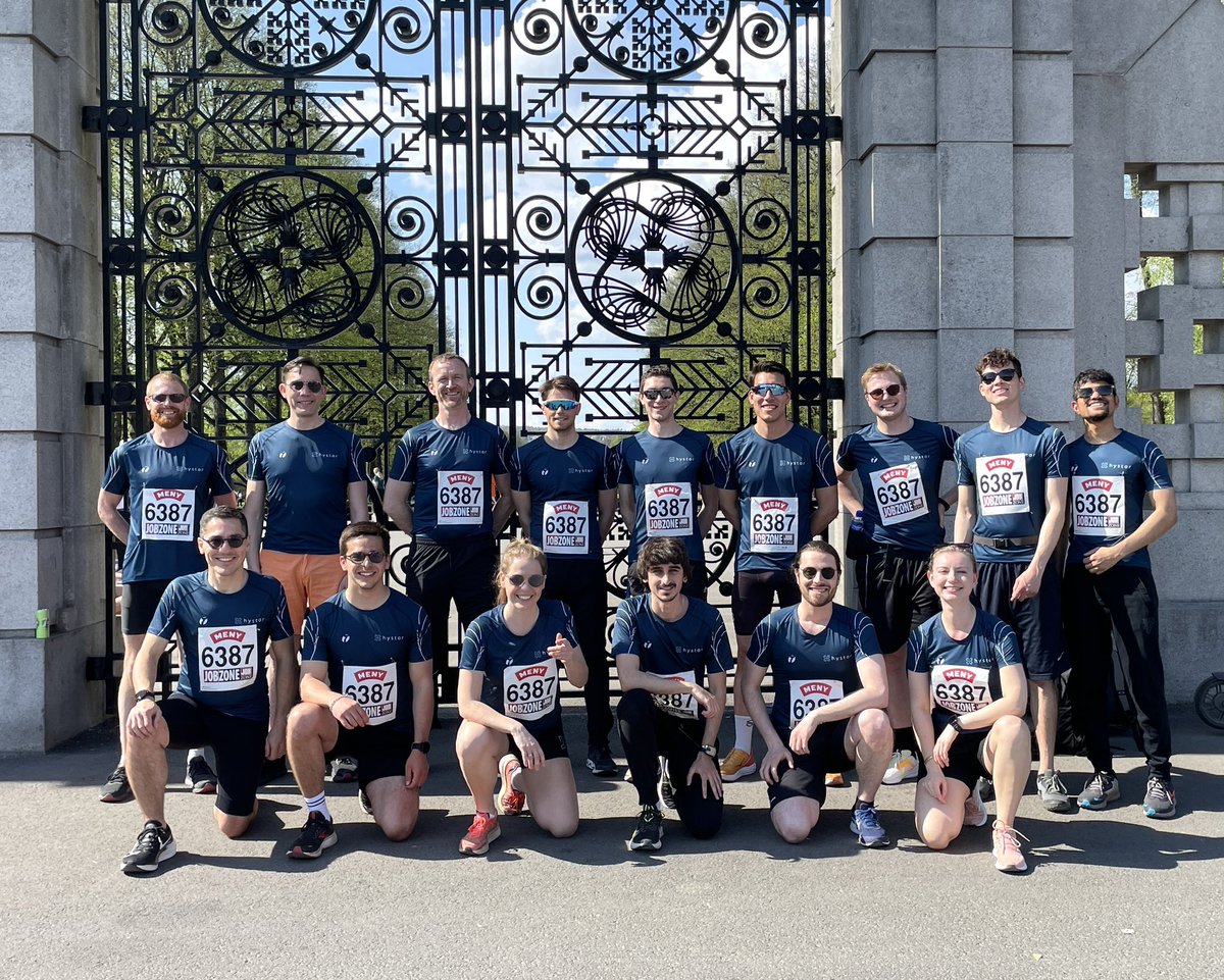 HystarH2's tweet photo. Are you at #Holmenkollstafetten today? Make sure you cheer on the Hystar team! 🏃‍♀️ 🏃 https://t.co/9ZDxtilhpQ