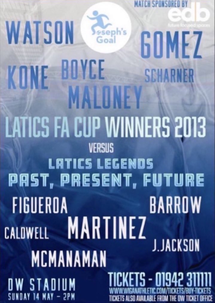 JosephsGoal's tweet photo. Maloney. Boyce. McMananan. Watson. Gomez. Scharner. Figueroa. Kone. Caldwell. Martinez. Barrow. Mustoe. Jackson. Valencia. Carroll. Mahon. Perkins. Grigg. Thomas. Roberts. Rimmer. Kilford. Ellington. Whelan. Sharpe. Marriner.
Please. Don’t. Miss. It. #wafc
https://t.co/b1eKNqvS4m https://t.co/s59cL5uF7i