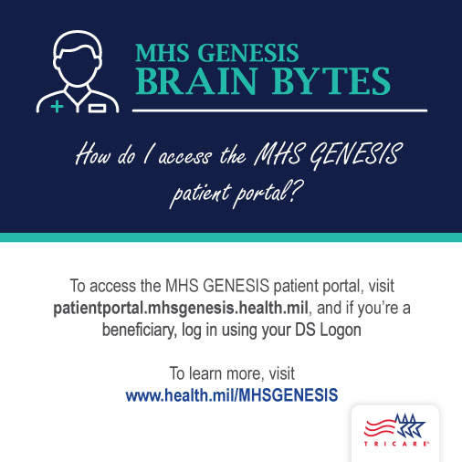 TRICARE's tweet photo. One way you can verify your identity when creating your @DMDC DS Logon for MHS Genesis, is remote proofing.
Find out what Remote Proofing means by visiting https://t.co/QSLcrZHf0t.
#TRICARE #DMDC https://t.co/1vrLzNgtZy