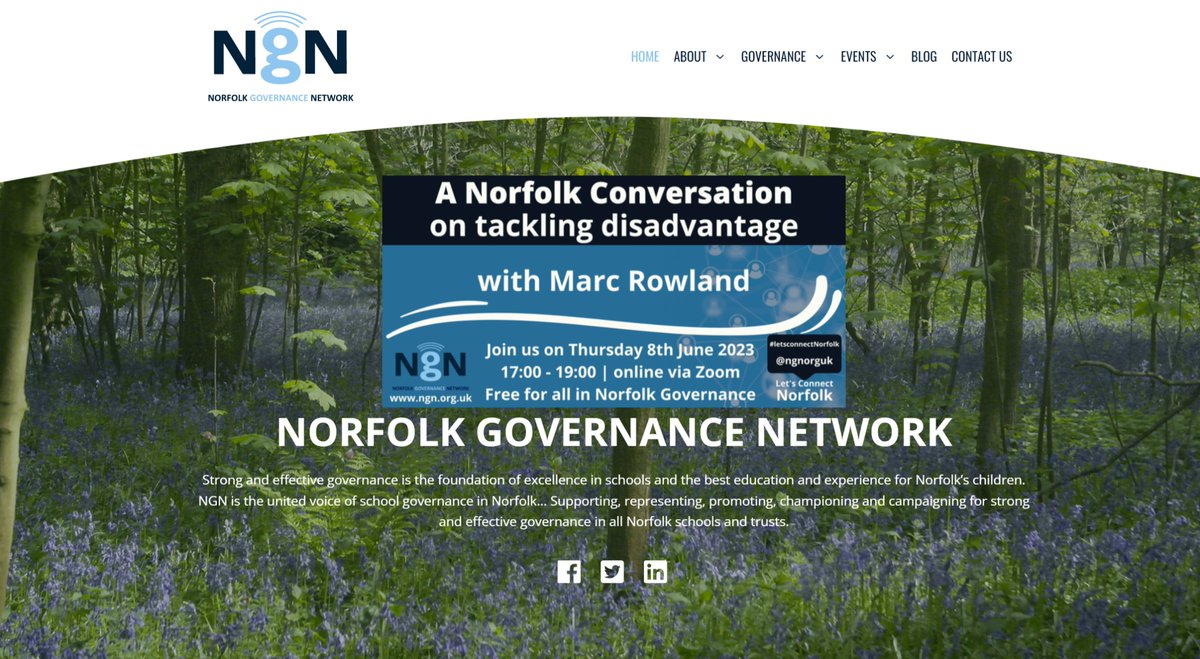 ngnorguk's tweet photo. Spring @ngnorguk with beautiful bluebells at Buckenham Wood in our wonderful Norfolk.

Join us on 8th June for a Norfolk Conversation on Tackling Disadvantage.

Online via Zoom, free.

Tickets ⬇️

https://t.co/98RDxDB6kE https://t.co/Dsa0MUEluf