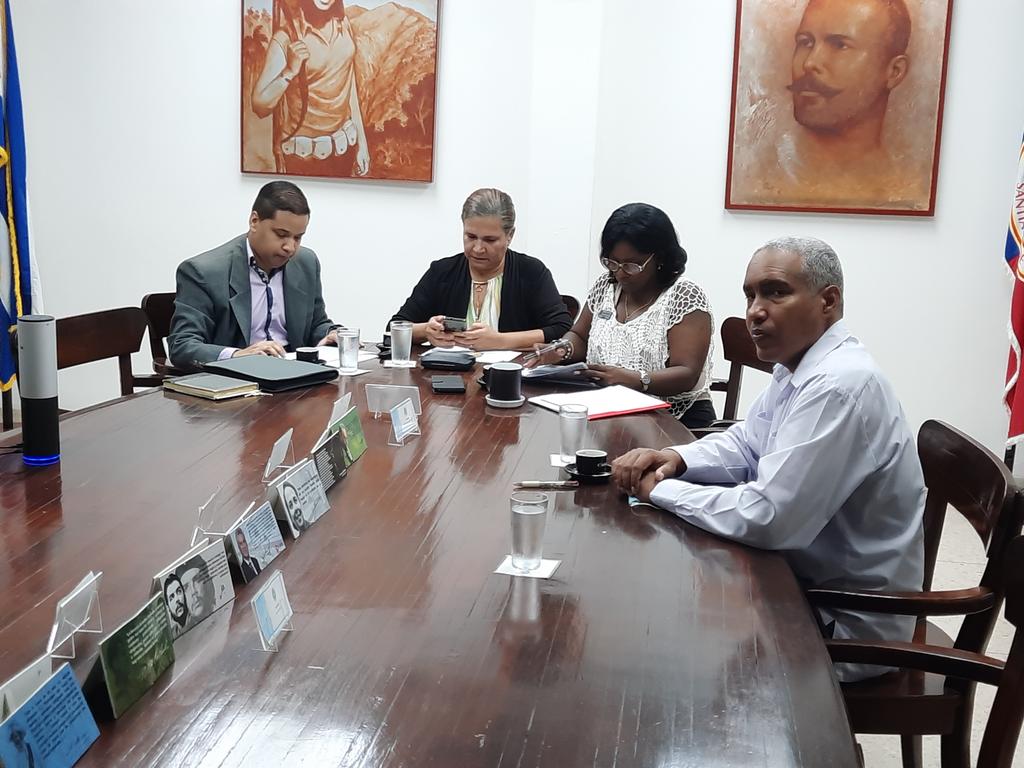 FreiderSantana's tweet photo. Se desarrolla la Junta General de Accionistas 2023 de la Empresa Interfaz de la @UOCuba y @UG_Cuba #CINTRO ÉXITOS¡¡¡ https://t.co/N1CZ0qalqS