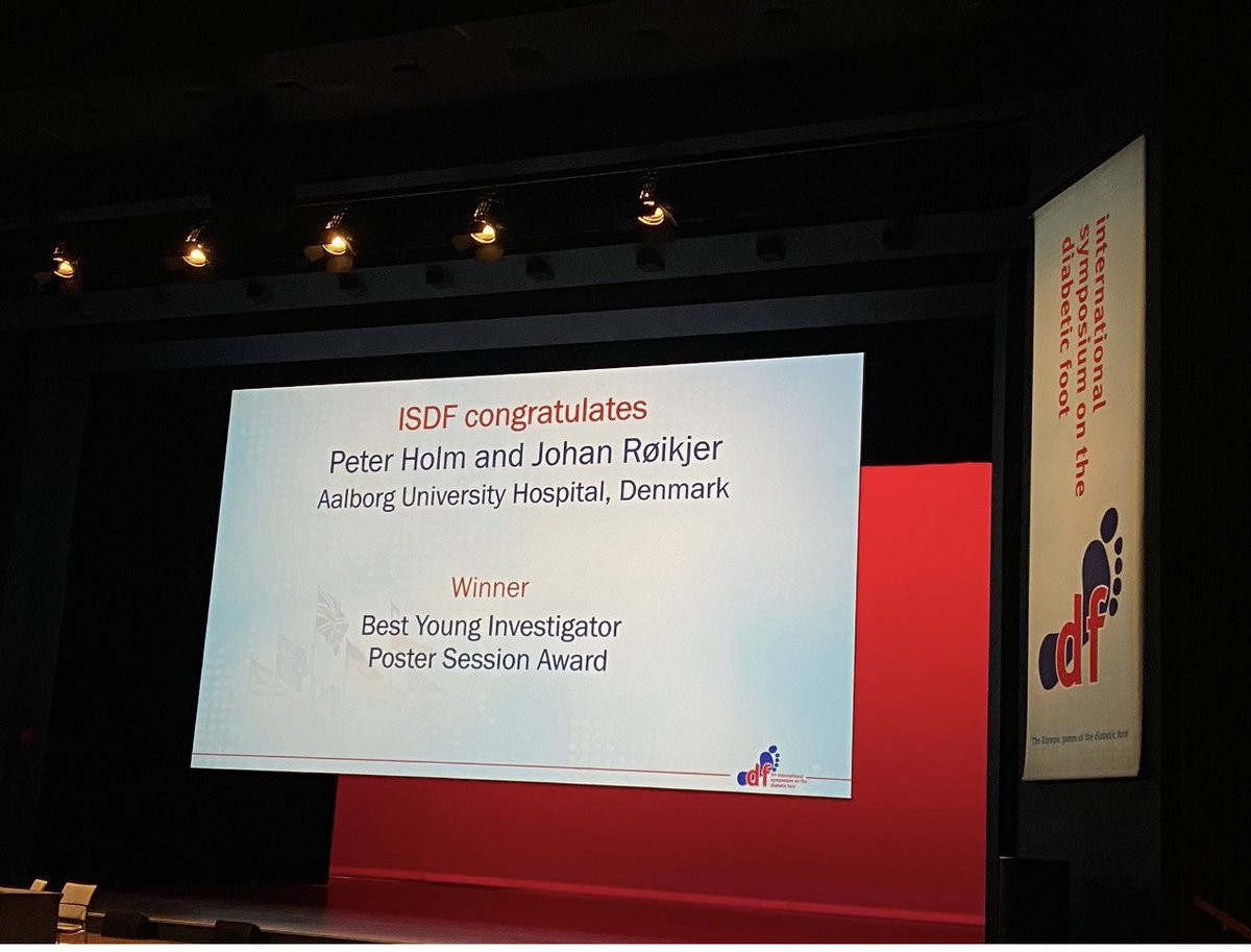 NielsEjskjaer's tweet image. Wauuww - Fantastic news🇩🇰
Hearty congrats to #PeterHolm and @johanroeikjer, “Steno Diabetes Foot Center North Denmark”, a great acknowledgement of all your efforts🏆
Our FootTeam is so happy for you and very proud of you🇩🇰
1000Thx #ISDF2023 @IntSympDF 

#SDCN #StenoNord @Reg_Nord